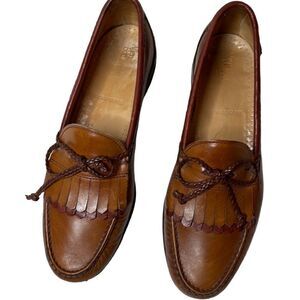 Allen Edmonds Woodstock Kiltie Men’s Slip On Loafers. Size 11 E extra wide.